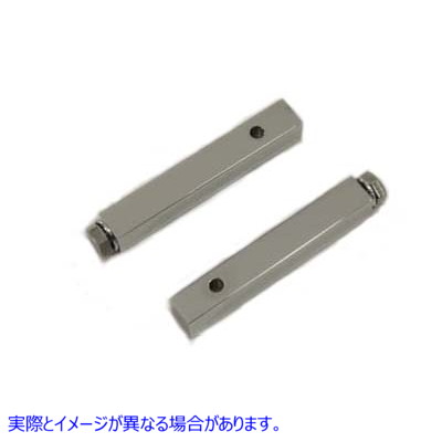 27-1558 Footpeg Bar Set Chrome 取寄せ Vツイン (検索用／ Wyatt Gatling