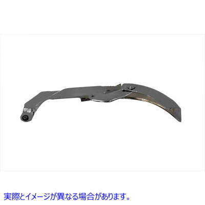 27-1565 クローム下部リアベルトガード上部 Chrome Lower Rear Belt Guard Upper 取寄せ Vツイン (検索用／91774-85A