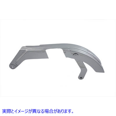 27-1568 クロームリアベルトガードアッパー Chrome Rear Belt Guard Upper 取寄せ Vツイン (検索用／91739-87A