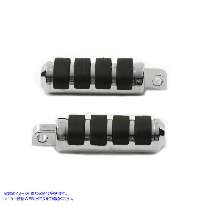 27-1582 Small Cats Paw フットペグ セット クローム Small Cats Paw Footpeg Set Chrome 取寄せ Vツイン (検索用／