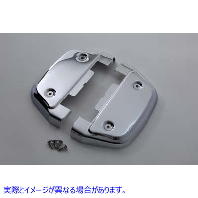 27-1599 助手席フットボードカバー クローム Passenger Footboard Cover Chrome 取寄せ Vツイン (検索用／50782-91