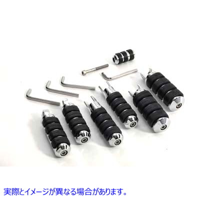 27-1611 Cats Paw フットペグキット 取寄せ Vツイン Cats Paw Footpeg Kit (検索用／