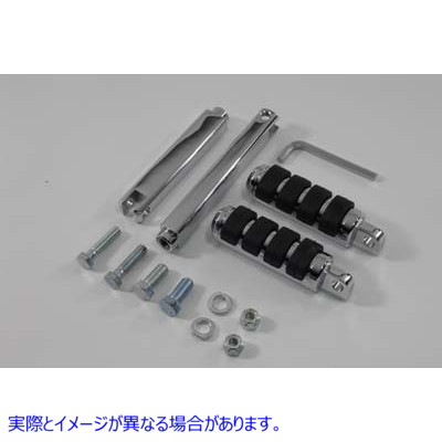 27-1630 Cats Paw フットペグ付きハイウェイバーキット 取寄せ Vツイン Highway Bar Kit with Cats Paw Footpeg (検索用／