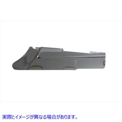 27-1650 クロームリアベルトガードロア Chrome Rear Belt Guard Lower 取寄せ Vツイン (検索用／60475-92A