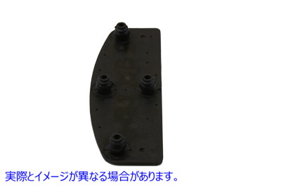 27-1666 上部ドライバーフットボードプレート Upper Driver Footboard Plate 取寄せ Vツイン (検索用／50614-91A