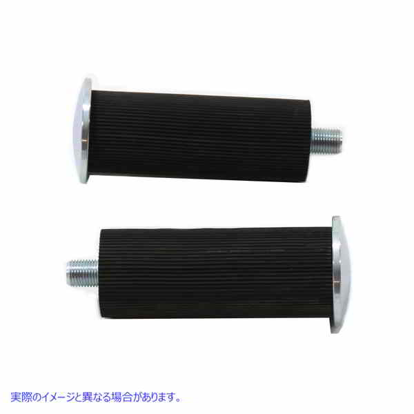 27-1676 リアバディシートステップセット 亜鉛 Rear Buddy Seat Footpeg Set Zinc 取寄せ Vツイン (検索用／52651-41