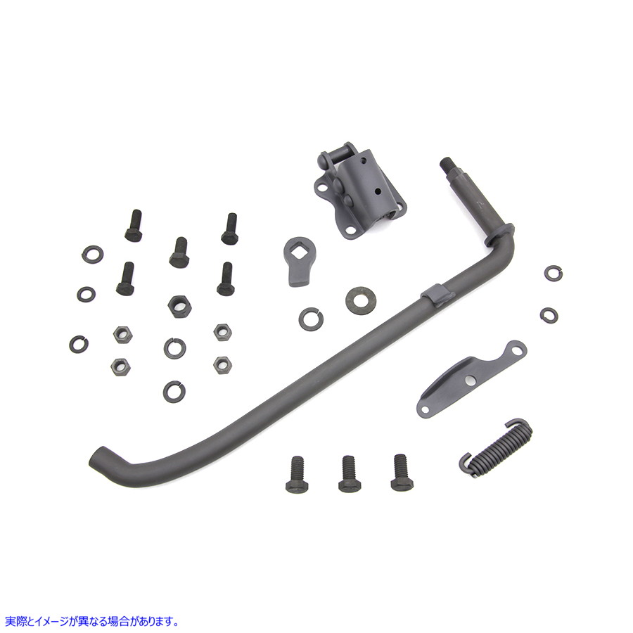 27-1701 レプリカ ジフィー キックスタンド組立キット 取寄せ Vツイン Replica Jiffy Kickstand Assembly Kit (検索用／50003-36