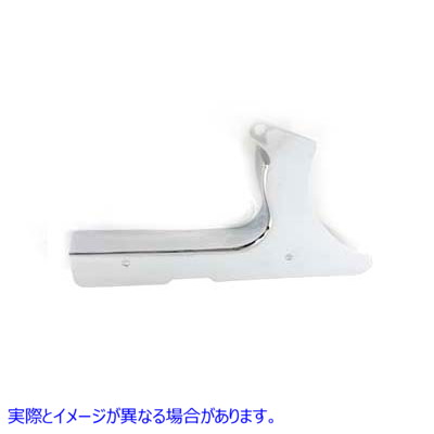 27-1704 クロームリアベルトガードロア Chrome Rear Belt Guard Lower 取寄せ Vツイン (検索用／60389-97A