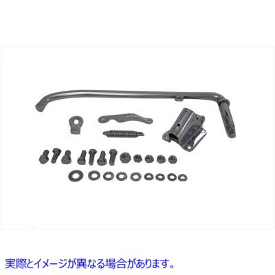 27-1713 レプリカクロームキックスタンドアセンブリ 取寄せ Vツイン Replica Chrome Kickstand Assembly (検索用／