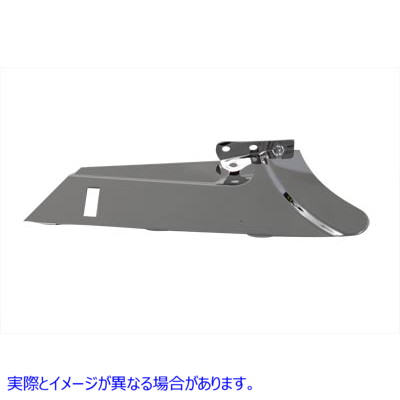 27-1727 クロームリアベルトガードロア Chrome Rear Belt Guard Lower 取寄せ Vツイン (検索用／60491-02A