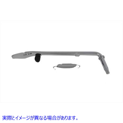 27-1736 スプリング付きクロームキックスタンド Chrome Kickstand with Spring 取寄せ Vツイン (検索用／50075-91A