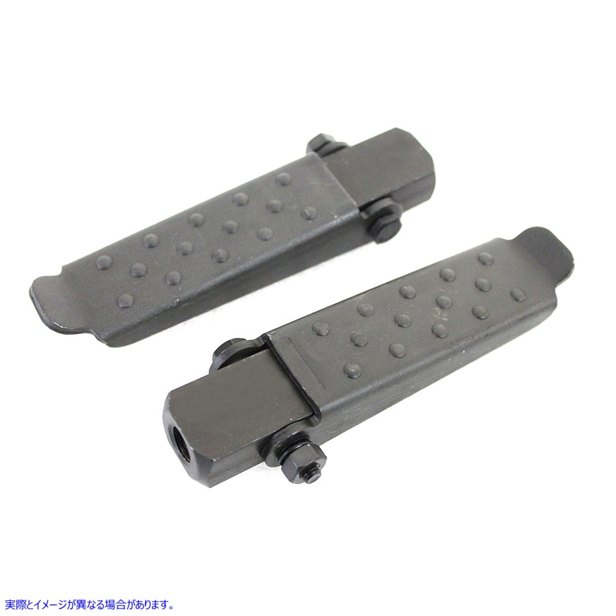 27-1770 パーカーライズドリアステップセット Parkerized Rear Footpeg Set 取寄せ Vツイン (検索用／52652-29