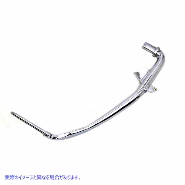 27-1818 クロムキックスタンド脚 1 インチ低め Chrome Kickstand Leg 1 inch Lower 取寄せ Vツイン (検索用／