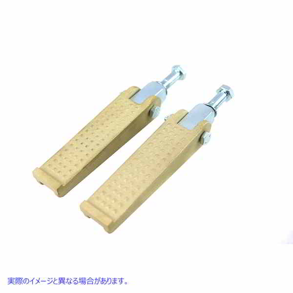 27-1825 アンダーソン チョッパー スタイル フットペグ セット ブラス Anderson Chopper Style Footpeg Set Brass 取寄せ Vツイ