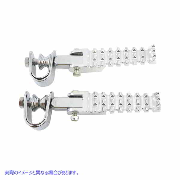 27-1829 Moto フットペグセット クランプ付き Moto Footpeg Set with Clamp 取寄せ Vツイン (検索用／