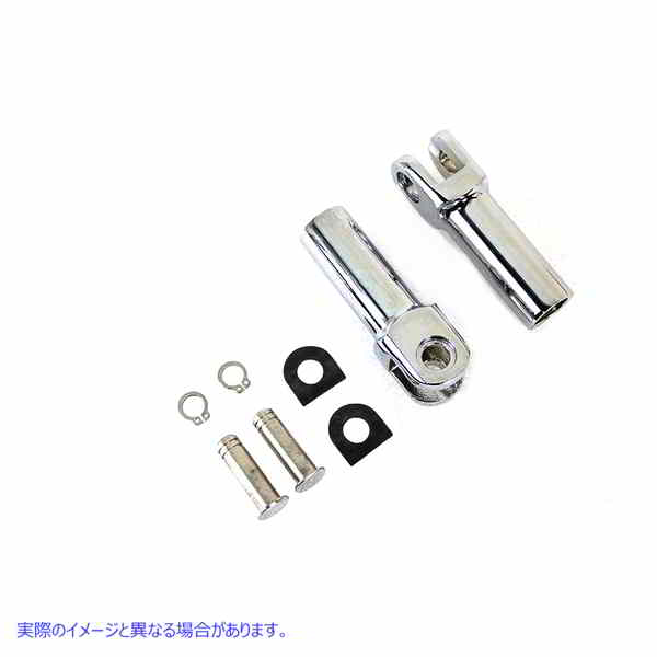 27-3564 フットペグサポート Chrome Footpeg Support Chrome 取寄せ Vツイン (検索用／51039-05