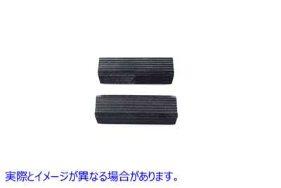 28-0207 キックスターター ラバーペダル ブラック 取寄せ Vツイン Kick Starter Rubber Pedal Black (検索用／33182-17