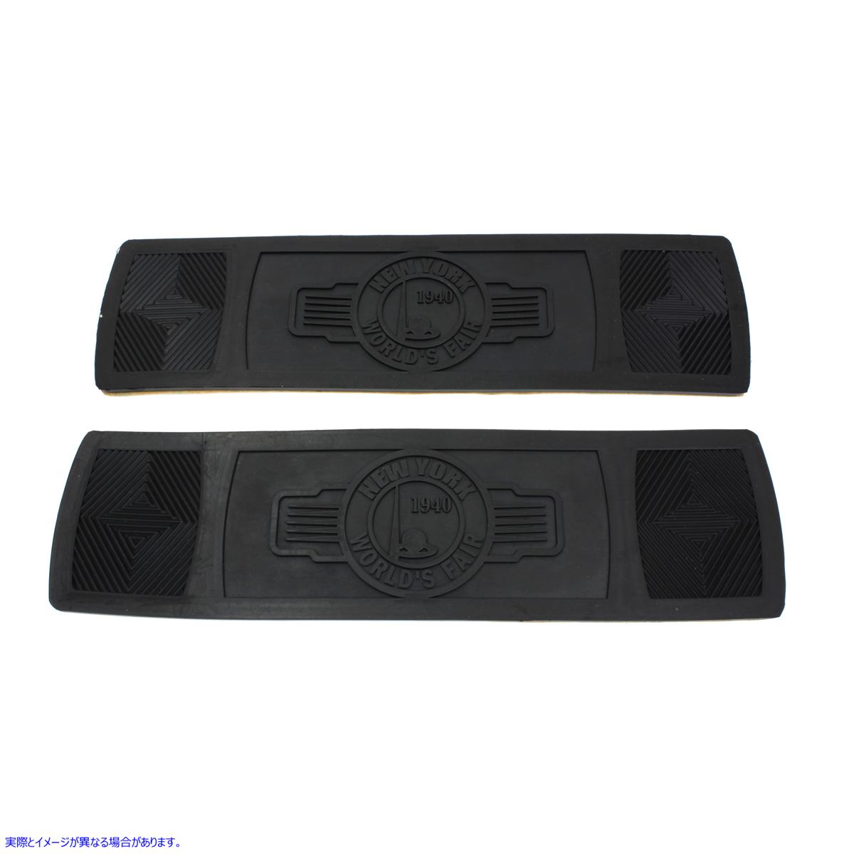 28-0237 万国博覧会長方形フットボードラバーセット World's Fair Rectangular Footboard Rubber Set 取寄せ Vツイン (検索用／