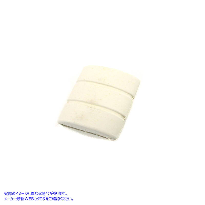 28-0314 ホワイトブレーキペダルパッド White Brake Pedal Pad 取寄せ Vツイン (検索用／