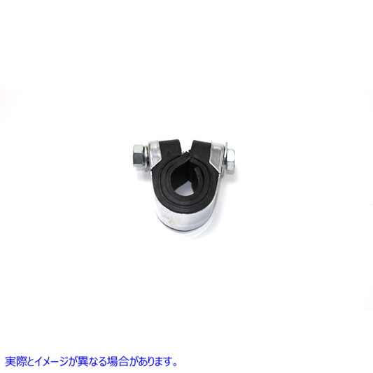 28-0325 クロームミニゲージクランプ Chrome Mini Gauge Clamp 取寄せ Vツイン (検索用／