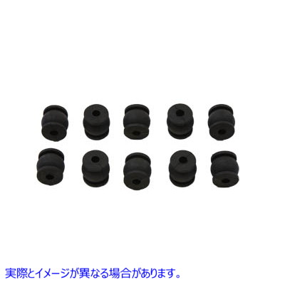 28-0416 フットボード ISO マウント バッド Footboard ISO Mount Buds 取寄せ Vツイン (検索用／50620-74