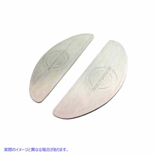 28-0469 フットボードマットセット ホワイト 取寄せ Vツイン Footboard Mat Set White (検索用／