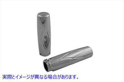 28-0580 ビレットダイヤモンドスタイルグリップセット Billet Diamond Style Grip Set 取寄せ Vツイン (検索用／