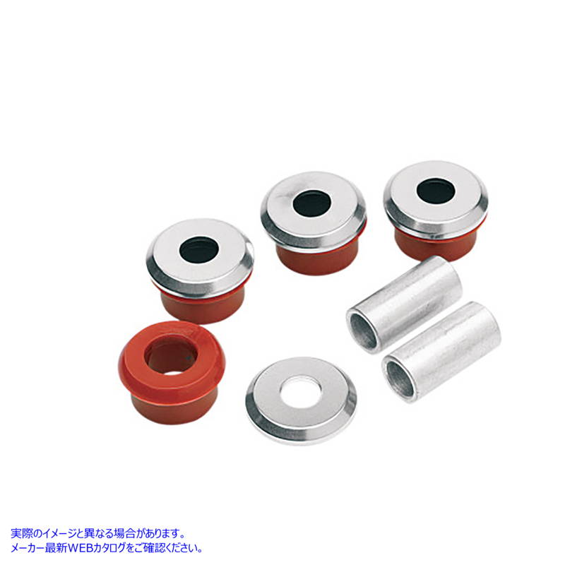 28-0667 高耐久ハンドルバーライザーブッシュ Heavy Duty Handlebar Riser Bushing 取寄せ Vツイン (検索用／