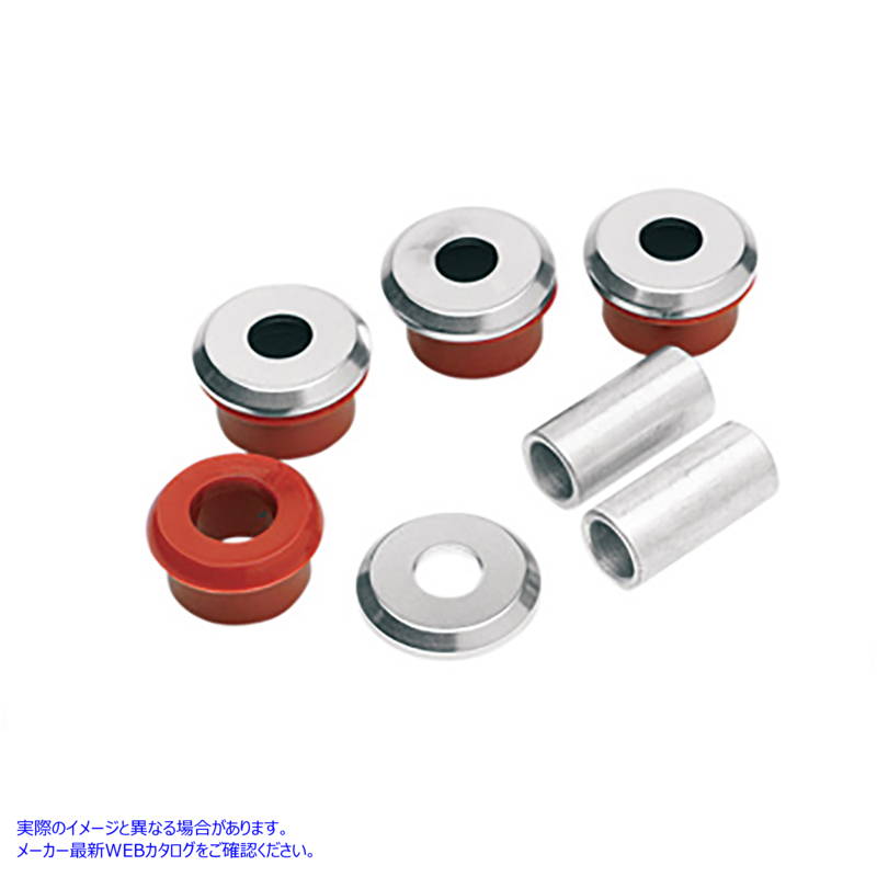 28-0668 ヘビーデューティーハンドルバーライザーブッシュキット Heavy Duty Handlebar Riser Bushing Kit 取寄せ Vツイン (検索