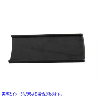 28-0715 黒いゴム製タンクフィラーストリップ 取寄せ Vツイン Black Rubber Tank Filler Strip (検索用／61122-79