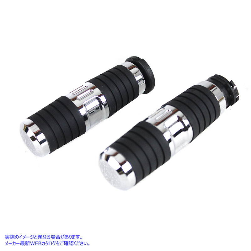 28-0873 ハンドグリップセット クローム Hand Grip Set Chrome 取寄せ Vツイン (検索用／56100319