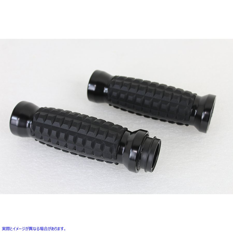 28-0896 アリゲーター スタイル グリップ セット ブラック Alligator Style Grip Set Black 取寄せ Vツイン (検索用／