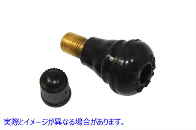 28-2132 Mag スタイル リム用チューブレス タイヤ バルブ ブラック Tubeless Tire Valve For Mag Style Rims Black 取寄せ Vツイ