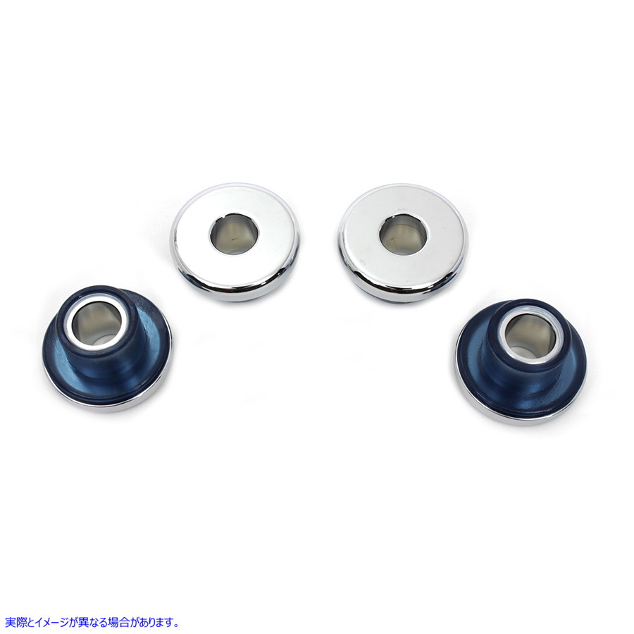 28-2259 クロームハンドルバーダンパーブッシュ Chrome Handlebar Damper Bushing 取寄せ Vツイン (検索用／