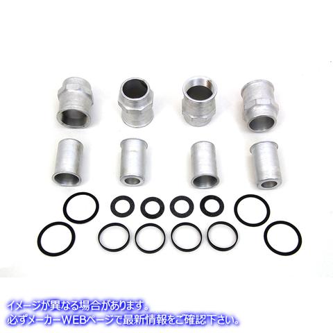 2887-20 バルブカバーセット カドミウムメッキ 取寄せ Vツイン Valve Cover Set Cadmium Plated (検索用／ Colony