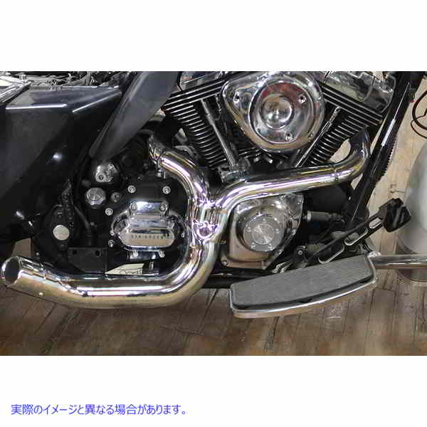 29-0041 2in1エキゾーストヘッダーセット クローム 2 into 1 Exhaust Header Set Chrome 取寄せ Vツイン (検索用／