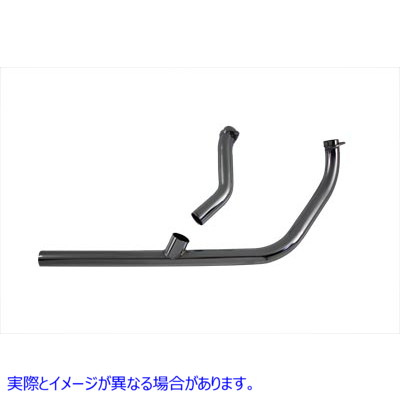29-0158 Chrome 2から1排気ヘッダーセット Chrome 2 into 1 Exhaust Header Set 取寄せ Vツイン (検索用／65435-70 V-Twin