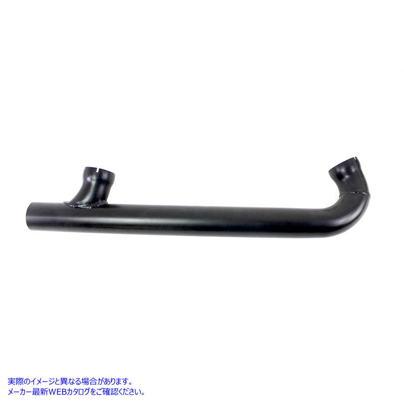 29-0204 2:1 シャム ハイエキゾースト ヘッダー ブラック 取寄せ Vツイン 2:1 Siamese Hi-Exhaust Header Black (検索用／