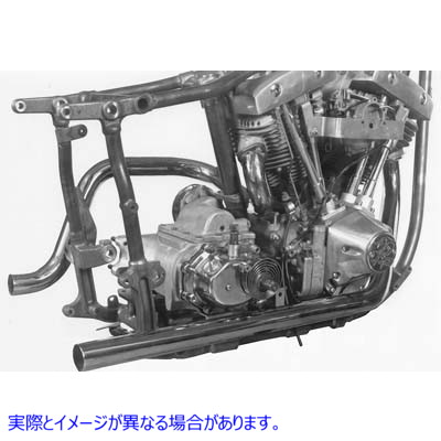 29-1106 デュアルクロスオーバークロームエキゾーストシステム 取寄せ Vツイン Dual Crossover Chrome Exhaust System (検索用／