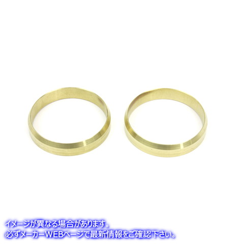 2905-2 真鍮製インテークマニホールドシール Brass Intake Manifold Seals 取寄せ Vツイン (検索用／ Colony