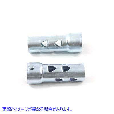 30-0101 スチール 1-1/2 インチ パイプ バッフル セット Steel 1-1/2 inch Pipe Baffle Set 取寄せ Vツイン (検索用／