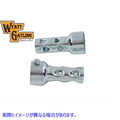 30-0103 ワイアット ガトリング スチール 2 インチ パイプ バッフル セット Wyatt Gatling Steel 2 inch Pipe Baffle Set 取寄せ