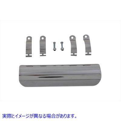 30-0106 排熱シールドスムーズスタイル Exhaust Heat Shield Smooth Style 取寄せ Vツイン (検索用／