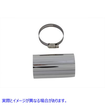 30-0120 ストレート排気熱シールド Straight Exhaust Heat Shield 取寄せ Vツイン (検索用／