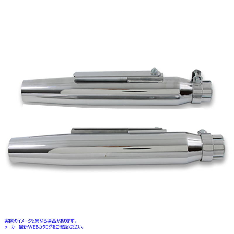 30-0148 テーパードスリップオンマフラーセット Tapered Slip on Muffler Set 取寄せ Vツイン (検索用／