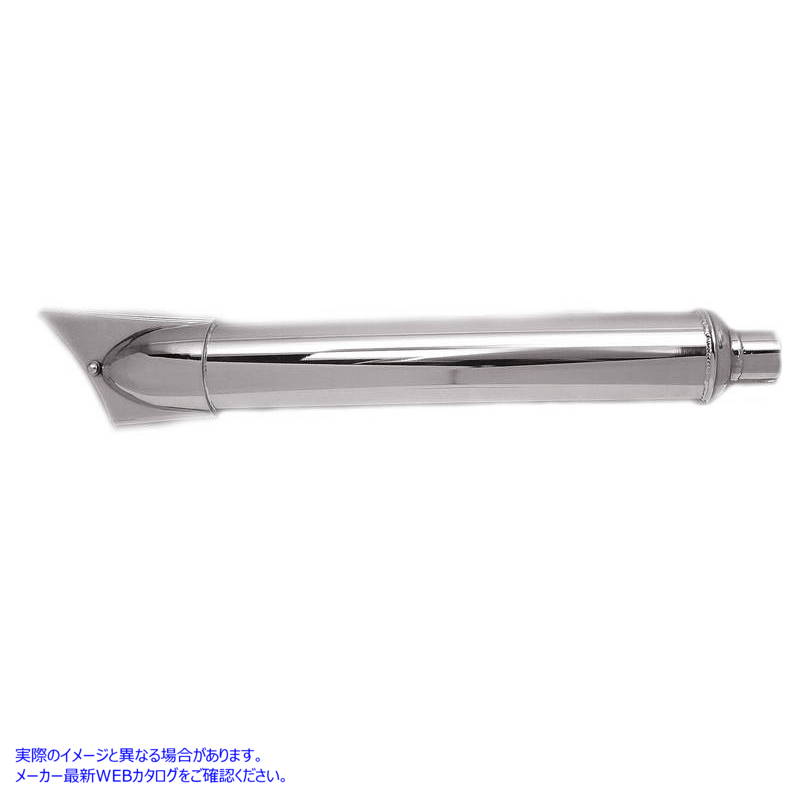 30-0164 クローム純正交換マフラー 取寄せ Vツイン Chrome Stock Replacement Muffler (検索用／65251-41