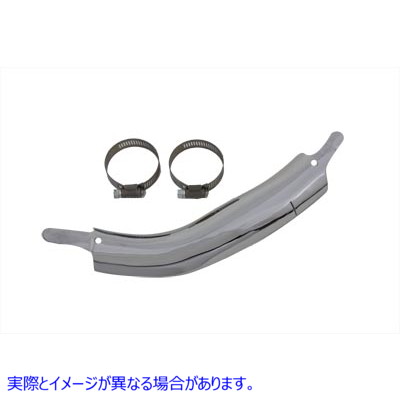 30-0215 排気ヒートシールドフロント Exhaust Heat Shield Front 取寄せ Vツイン (検索用／