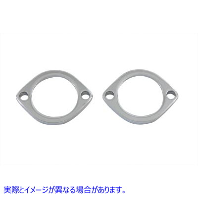 30-0257 排気ポートフランジ Exhaust Port Flange 取寄せ Vツイン (検索用／65328-83