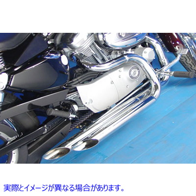 30-0327 Exhaust Drag Pipe Set Slash Cut 取寄せ Vツイン (検索用／ Wyatt Gatling