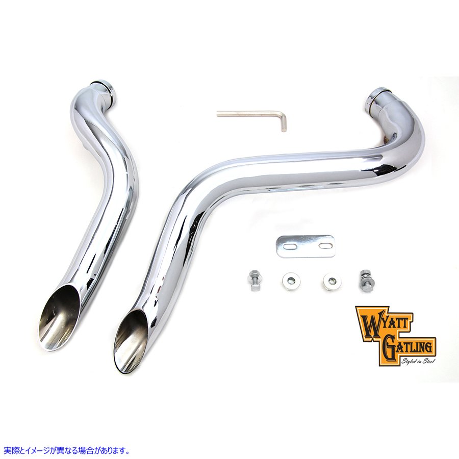 30-0460 ワイアット ガトリング ダウン ドラフト エキゾースト ヘッダー セット Wyatt Gatling Down Draft Exhaust Header Set